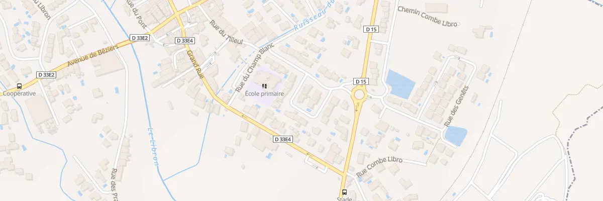 Plan du 20 Rue du Hameau du Soleil à Lieuran-lès-Béziers