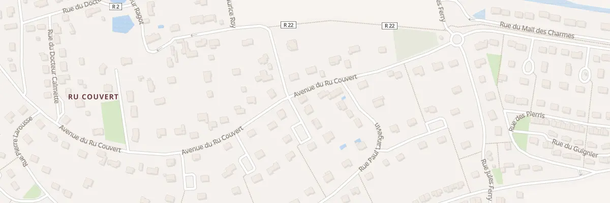 Plan du 13 Av du Ru Couvert à Paron