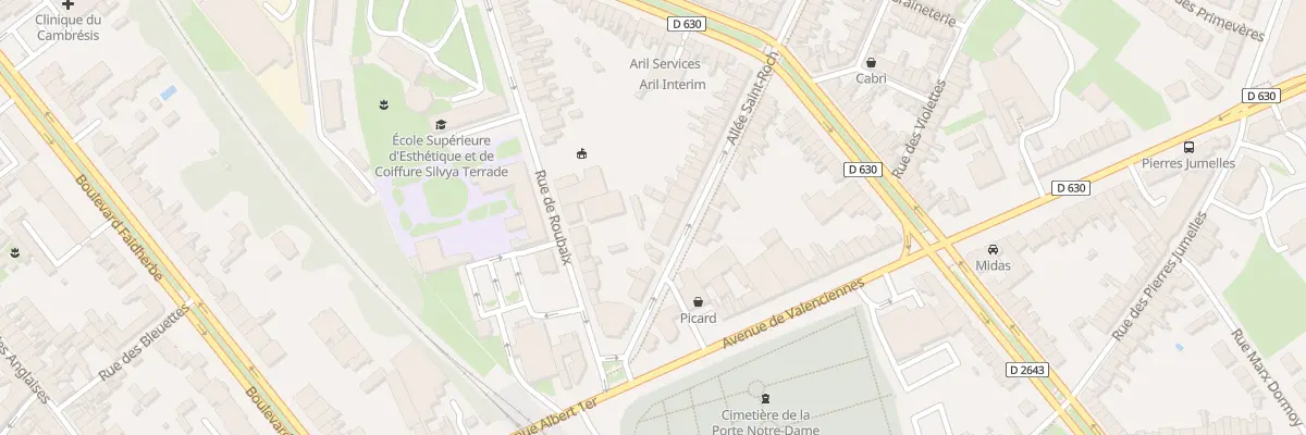 Plan du 3 All Saint-roch à Cambrai