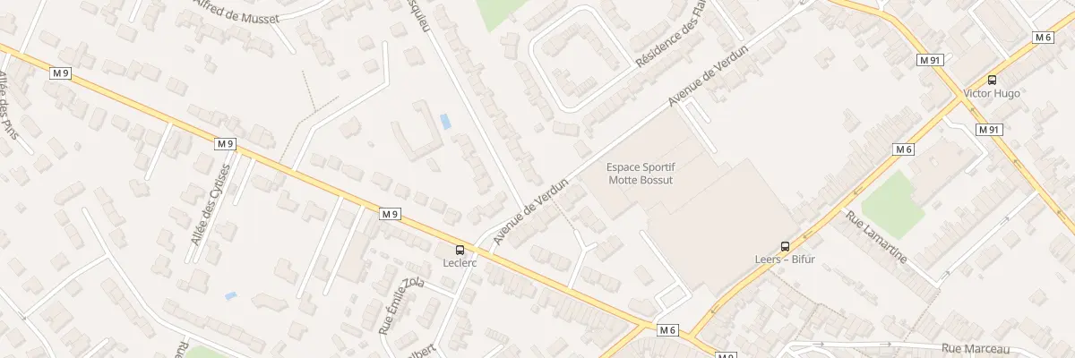 Plan du 2 Rue Montesquieu à Leers