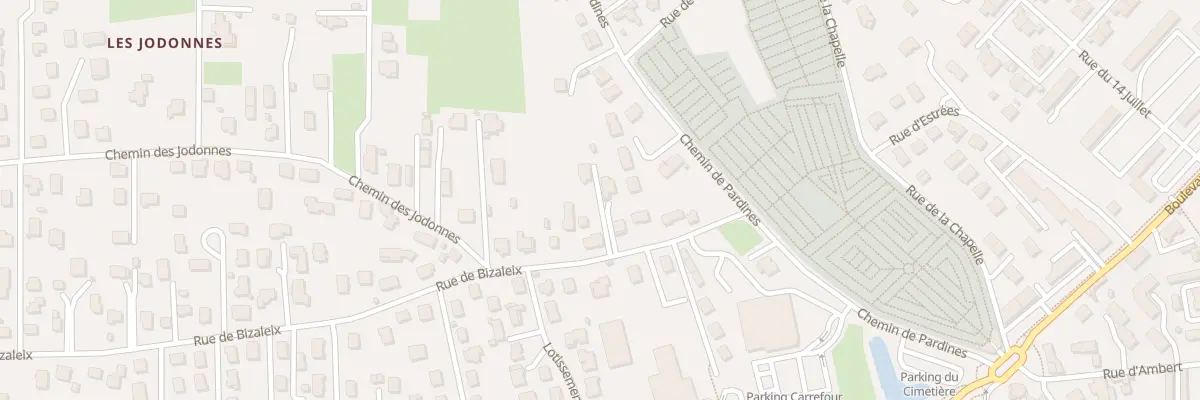 Plan du 8B Rue de Bizaleix à Issoire