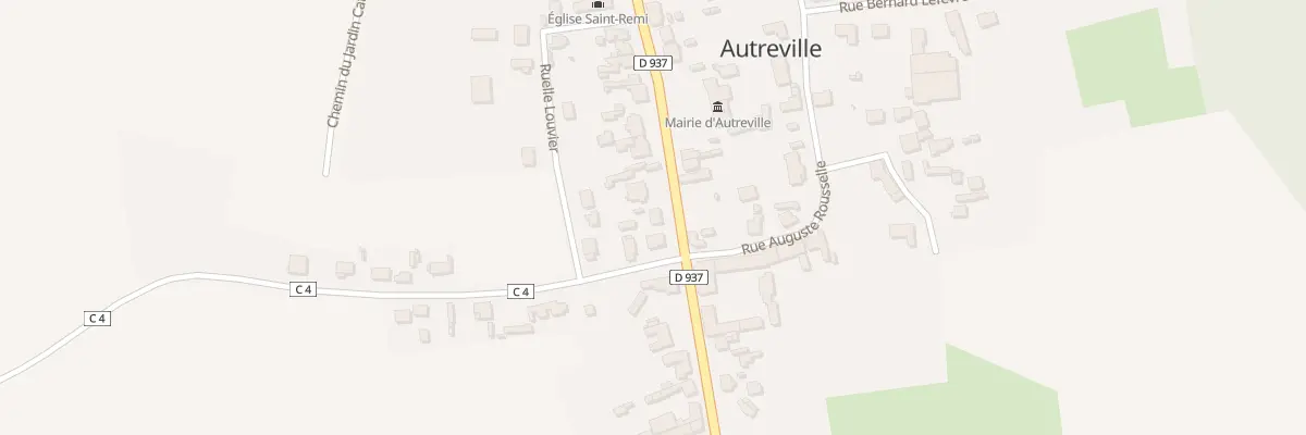 Plan du 145 Rue de la République à Autreville