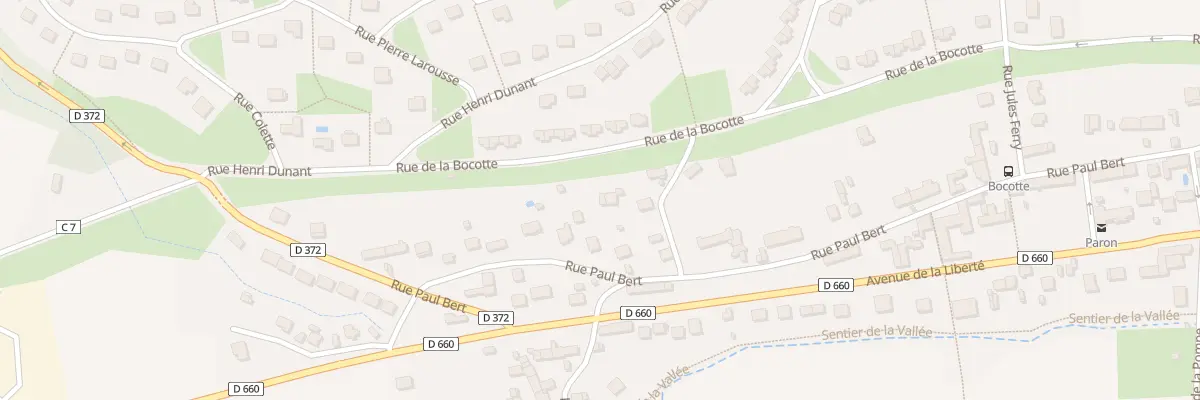 Plan du 116B Rue Paul Bert à Paron