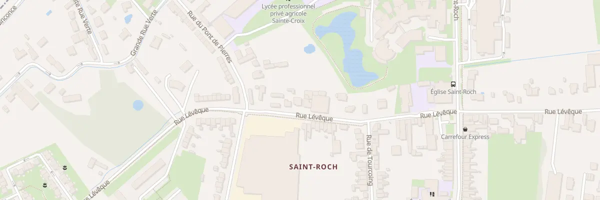 Plan du 75 Rue Lévêque à Cambrai