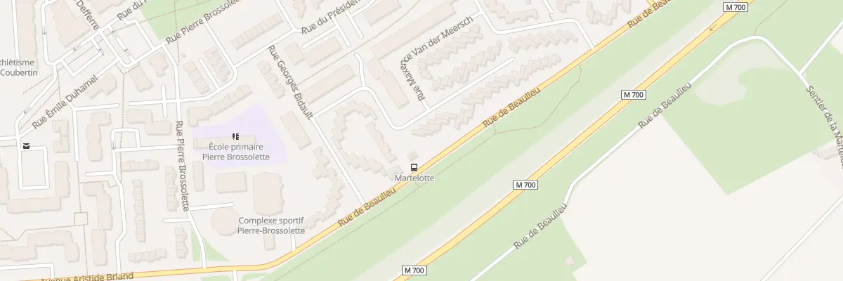 Plan du 30 Rue Maxence Van Der Meersch à Wattrelos