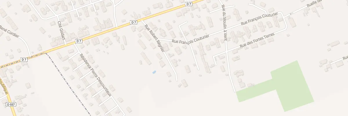 Plan du 9 Rue Robert Régnier à Sinceny