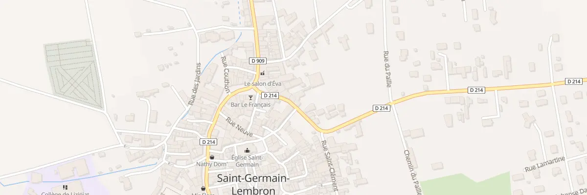 Plan du 3 Av Jules Pakowski à Saint-Germain-Lembron
