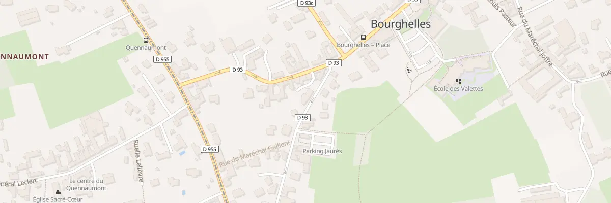 Plan du 14 Rue Jean Jaurès à Bourghelles