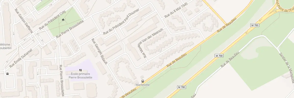 Plan du 64 Rue Maxence Van Der Meersch à Wattrelos