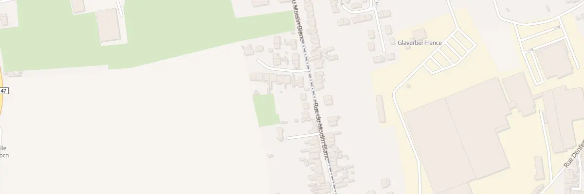 Plan du 70 Rue du Moulin Blanc à Auberchicourt