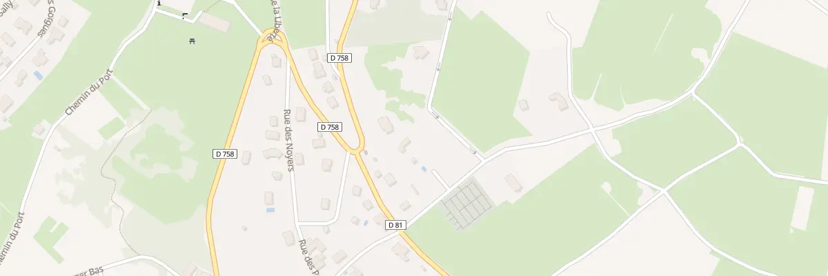 Plan du 9 Rue de la Côte de Courieux à Saint-Maurice