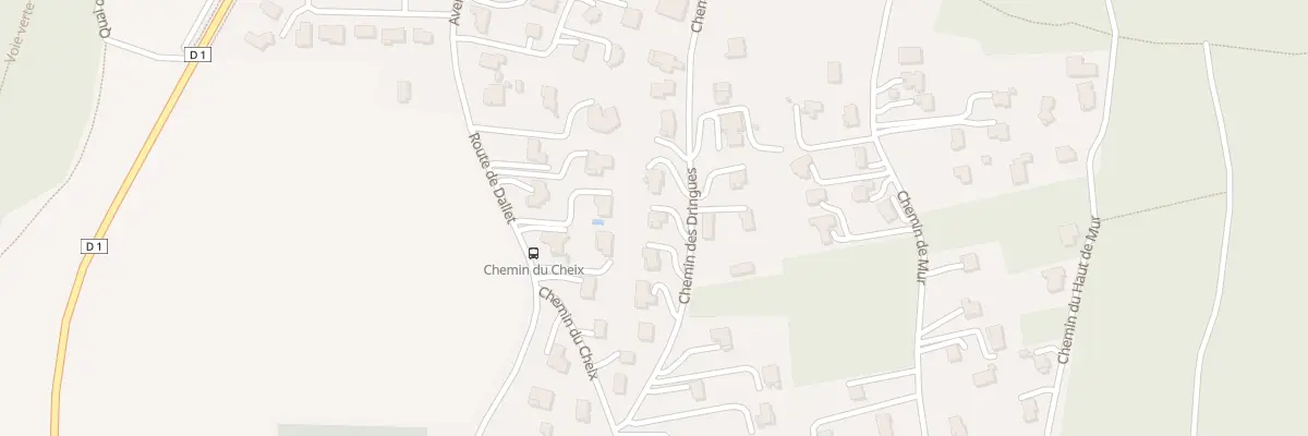 Plan du 167 Che de Dringues à Mur-sur-Allier