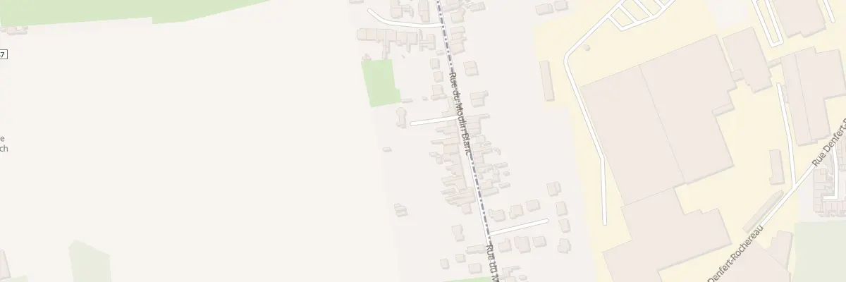 Plan du 82 Rue du Moulin Blanc à Auberchicourt