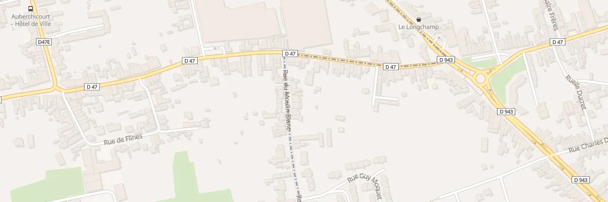 Plan du 5 Rue du Moulin Blanc à Aniche
