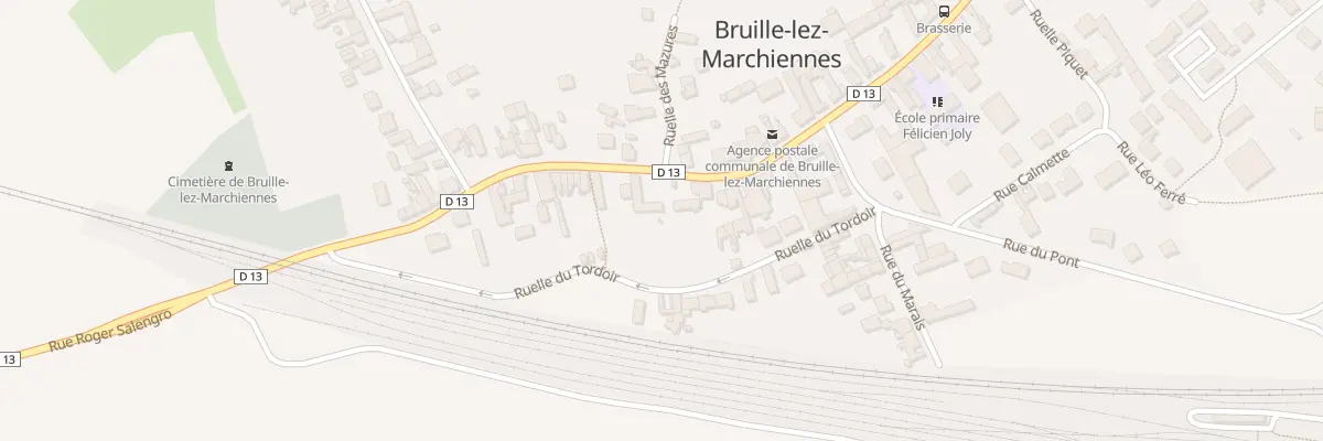 Plan du 51 Rue Roger Salengro à Bruille-lez-Marchiennes