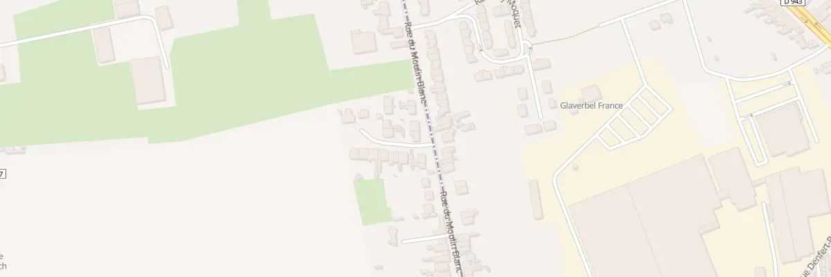 Plan du 64 Rue du Moulin Blanc à Auberchicourt