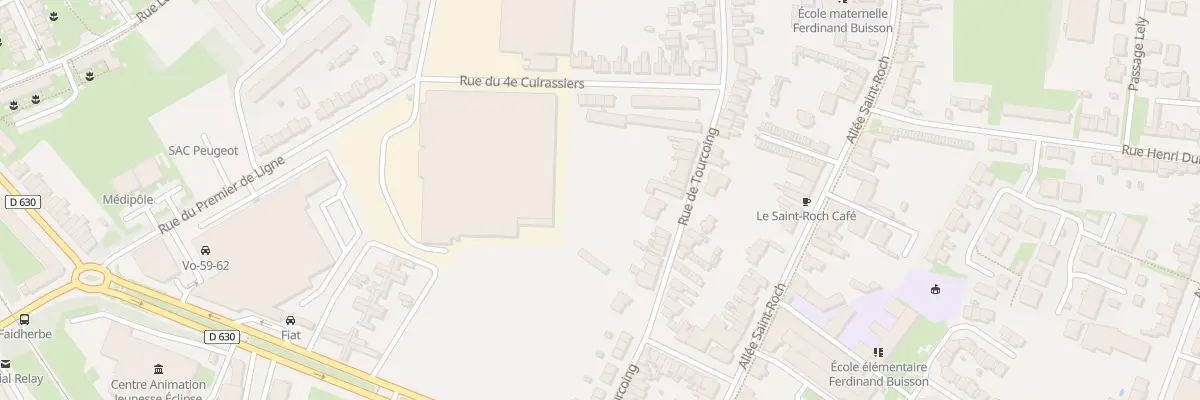 Plan du 35 Rue de Tourcoing à Cambrai