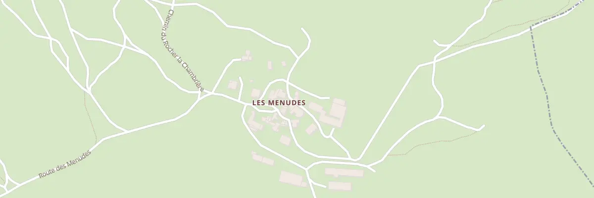 Plan du 5467 Les Menudes à Cornus