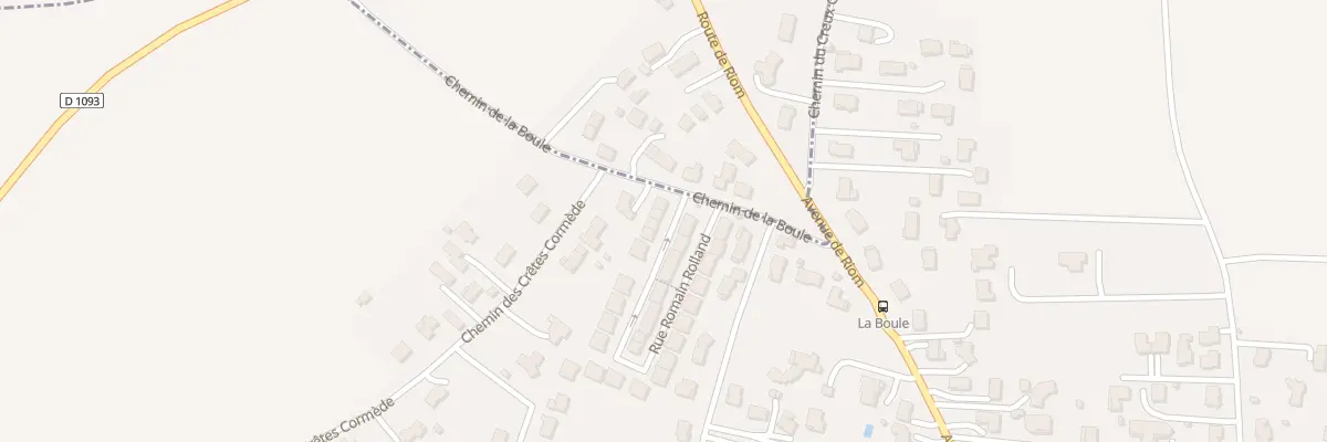 Plan du 4 Rue Romain Rolland à Pont-du-Château