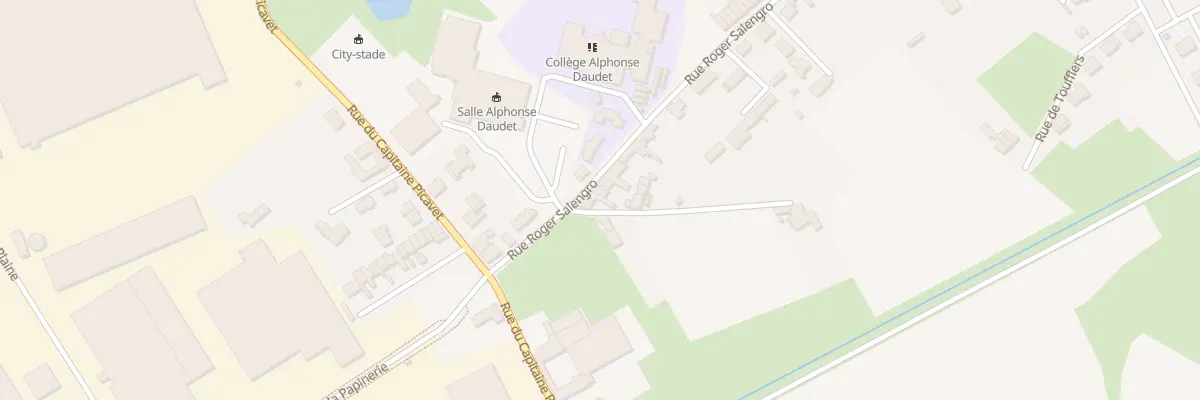 Plan du 69 Rue Roger Salengro à Leers