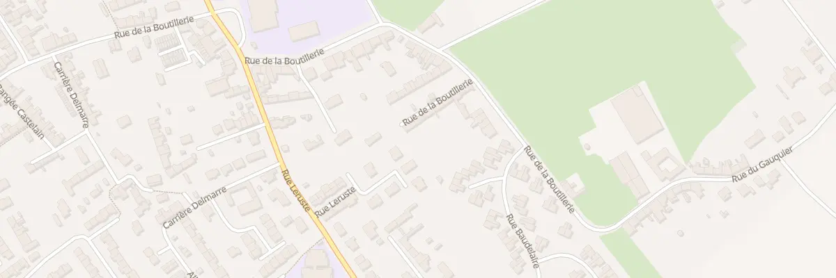 Plan du 1305 Rue de la Boutillerie à Wattrelos