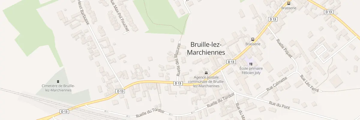 Plan du 6 Rle des Mazures à Bruille-lez-Marchiennes