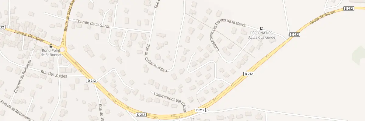 Plan du 15 Lot les Pradeaux à Pérignat-sur-Allier
