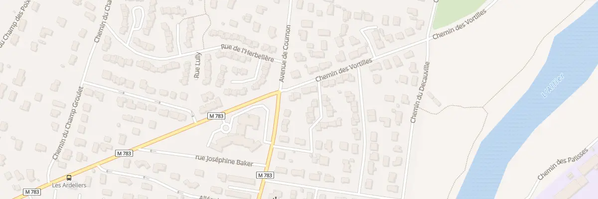 Plan du 4 Che des Vortilles à Pont-du-Château