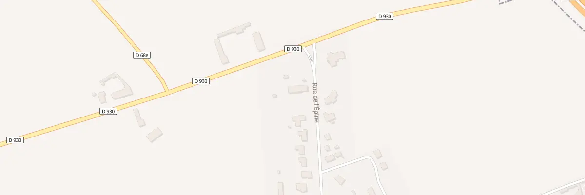 Plan du 49 Rue de l’Epine à Dallon