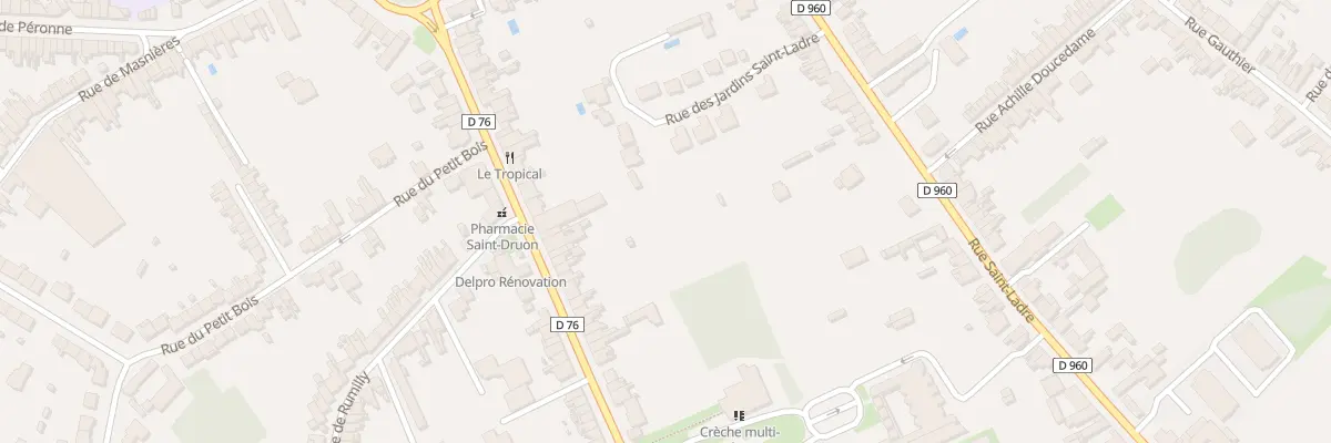 Plan du 47 Rue Saint-druon à Cambrai