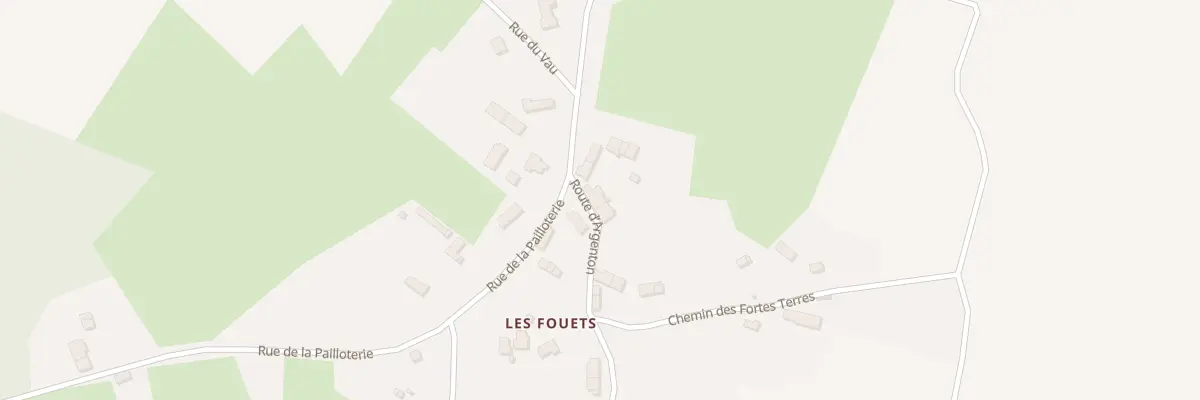 Plan du 76 Les Fouets à Dracy