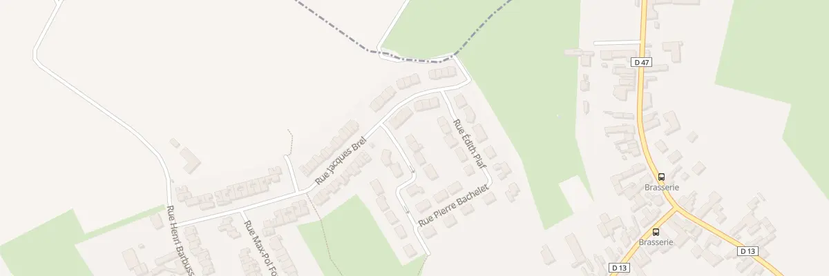 Plan du 1 Rue Barbara à Bruille-lez-Marchiennes