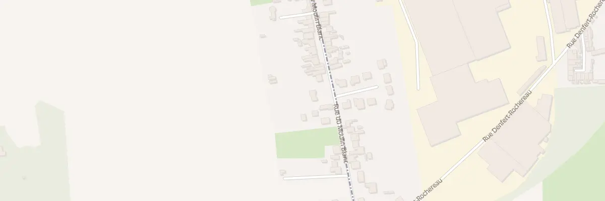 Plan du 102 Rue du Moulin Blanc à Auberchicourt
