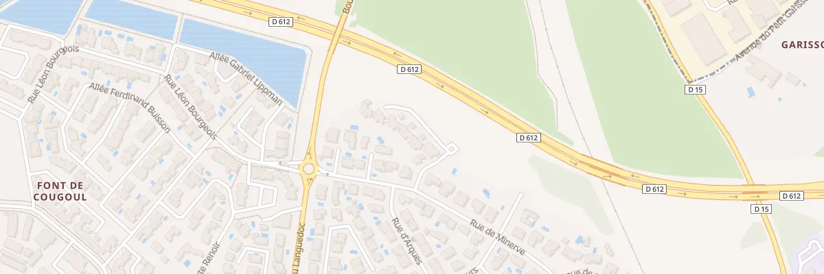 Plan du 129 Rue de Minerve à Béziers