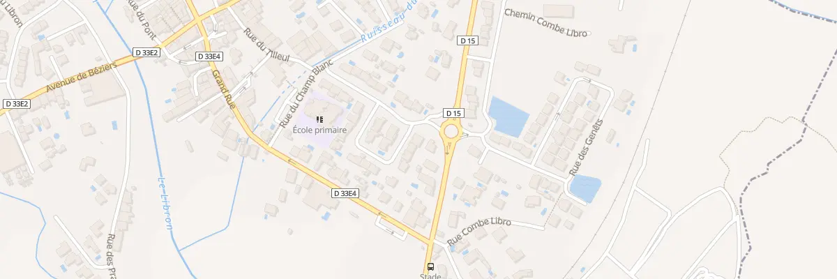Plan du 10 Rue du Hameau du Soleil à Lieuran-lès-Béziers