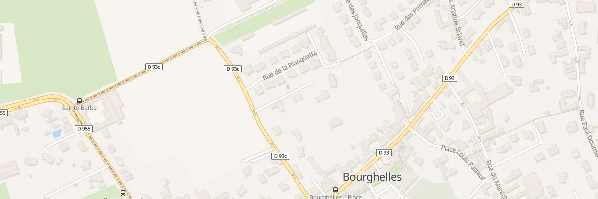 Plan du 14 Rue Louis Barthou à Bourghelles