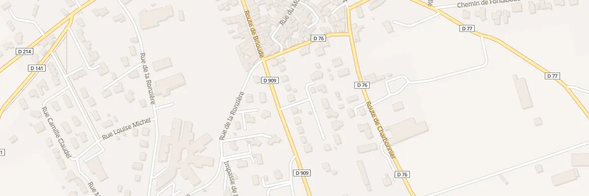 Plan du 77 Rte de Brioude à Saint-Germain-Lembron