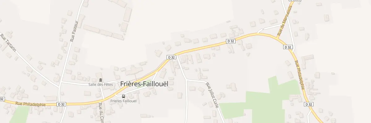 Plan du 33 Rue de Philadelphie à Frières-Faillouël