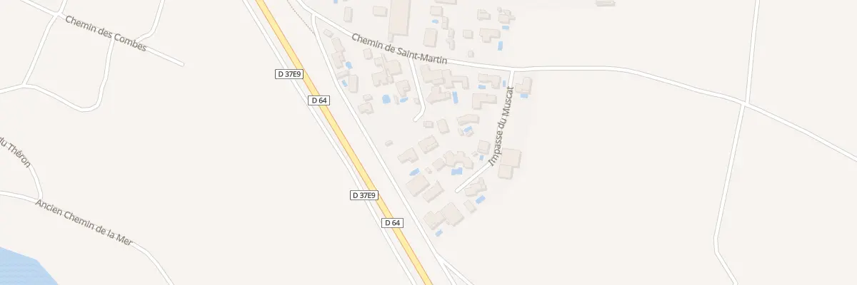 Plan du 881F Romagnac à Vendres