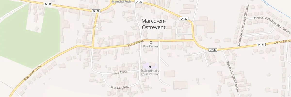 Plan du 19 Rue Pasteur à Marcq-en-Ostrevent