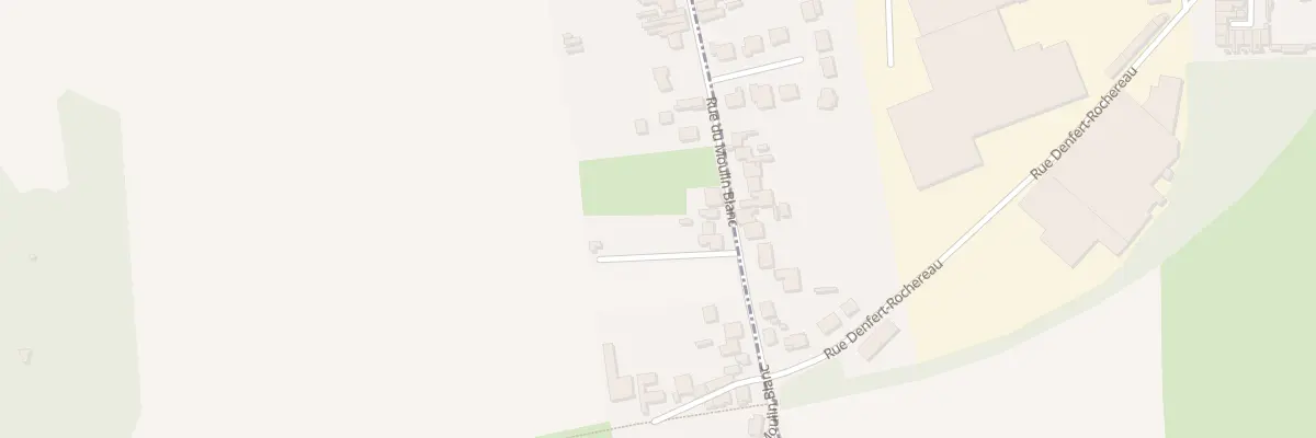 Plan du 120 Rue du Moulin Blanc à Auberchicourt