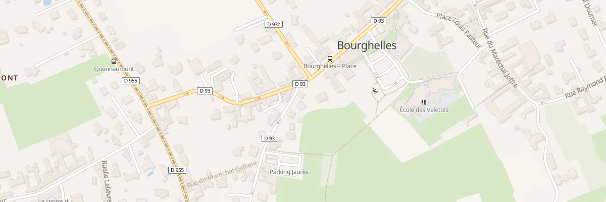 Plan du 3 Rue Jean Jaurès à Bourghelles