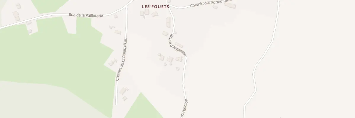 Plan du 84 Les Fouets à Dracy