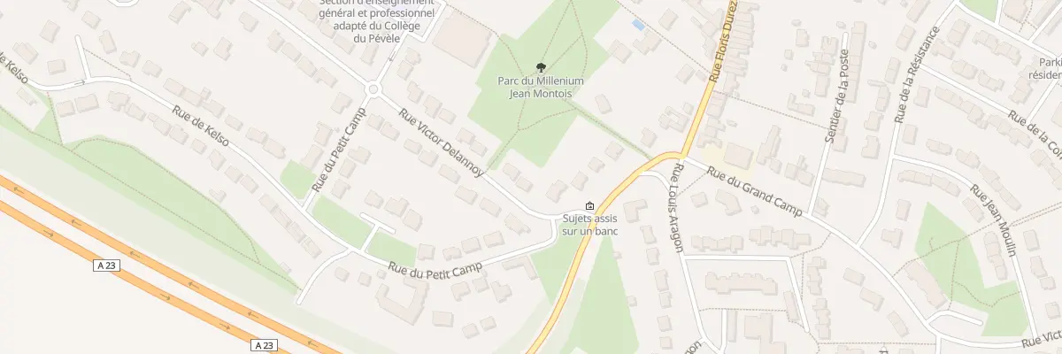 Plan du 55 Rue Victor Delannoy à Orchies