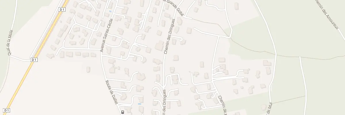 Plan du 292 Che de Dringues à Mur-sur-Allier