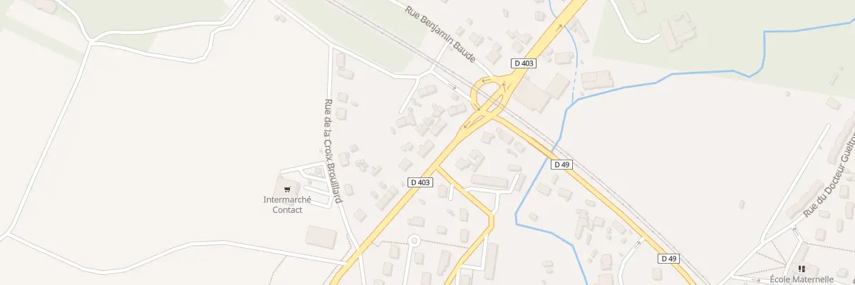 Plan du 8 Rte de Bray à Longueville