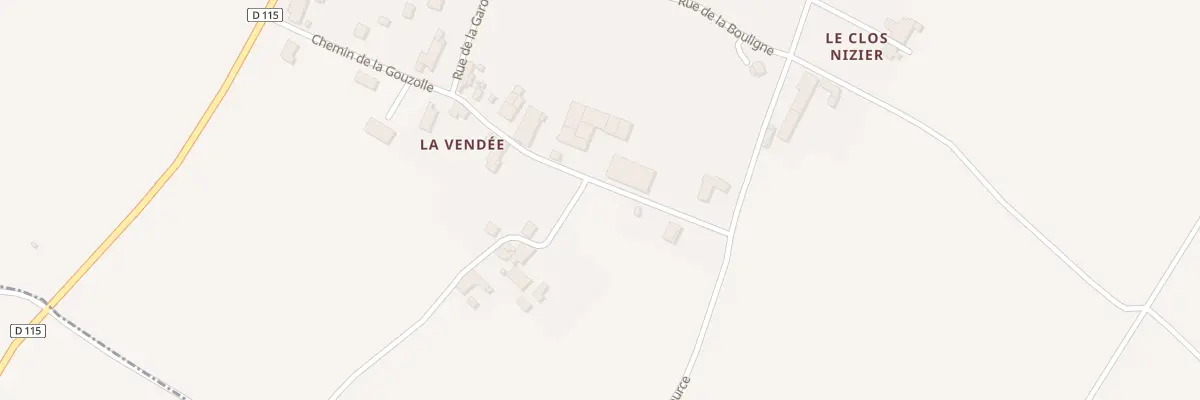 Plan du 10 Rue de Sainte Catherine à Louchy-Montfand