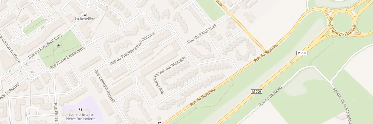 Plan du 80 Rue Maxence Van Der Meersch à Wattrelos