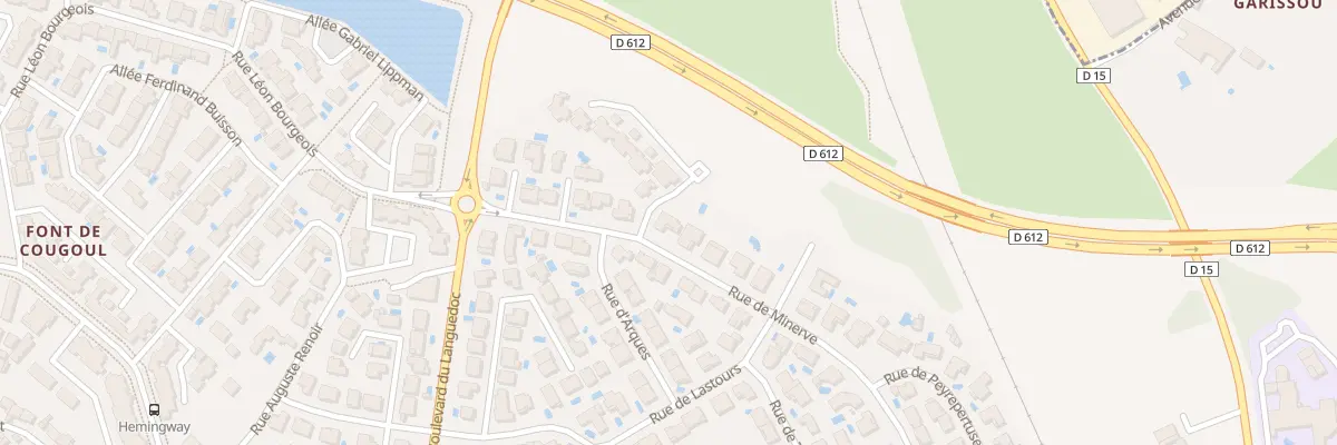 Plan du 135 Rue de Minerve à Béziers