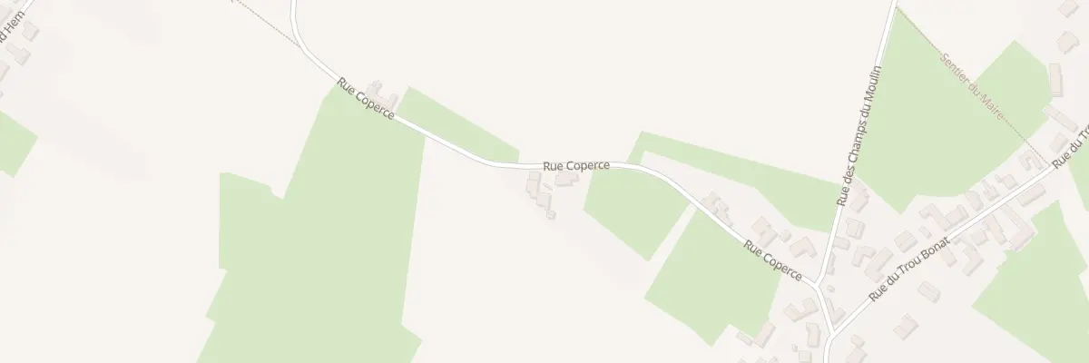 Plan du 301 Rue Coperce à Bouvignies